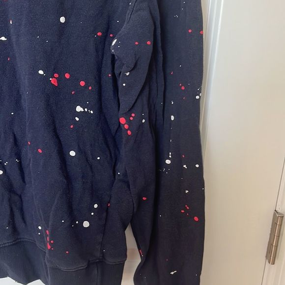 Distressed paint splat sweatshirt - Picture 4 of 6